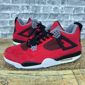 Nike Air Jordan 4 IV Retro Toro Bravo Red Black 2013 308497-603 Mens 12 New #2